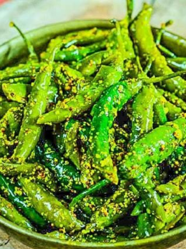हरी मिर्च का आचार बनाने का यह है सही तरीका, जानें यहां